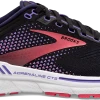 BROOKS Women's Adrenaline GTS 22 (080 - Black/Purple/Coral)