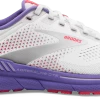 BROOKS Women's Adrenaline GTS 22 (105 - White/Coral/Purple)