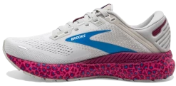BROOKS Women's Adrenaline GTS 22 (160 - White/Oyster/Brilliant) -Saucony Store 120353 160 M Adrenaline GTS 22