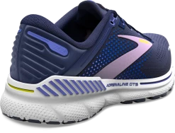 BROOKS Women's Adrenaline GTS 22 (514 - Peacoat/Blue Iris/Rhapsody) -Saucony Store 120353 514 H Adrenaline GTS 22