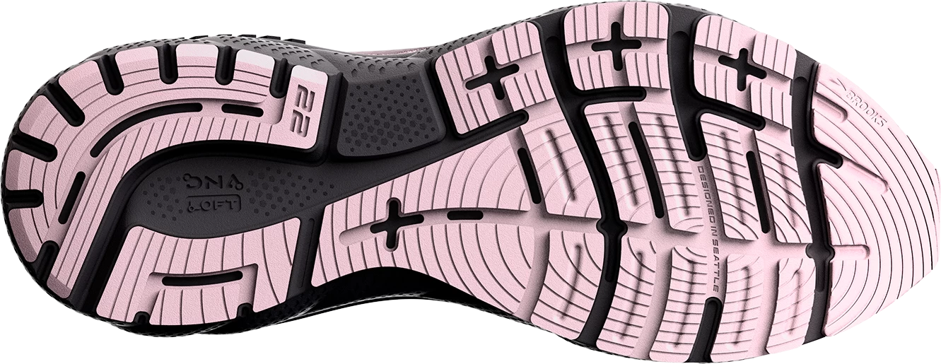 BROOKS Women's Adrenaline GTS 22 (678 - Pink/Blackened Pearl) 6 BROOKS Women's Adrenaline GTS 22 (678 - Pink/Blackened Pearl) - Image 6