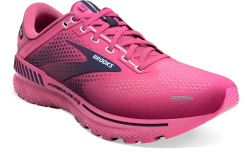 BROOKS Women's Adrenaline GTS 22 (684 - Rose/Peacoat/Kentucky Blue) 8 BROOKS Women's Adrenaline GTS 22 (684 - Rose/Peacoat/Kentucky Blue) -Saucony Store 120353 684 A Adrenaline GTS 22
