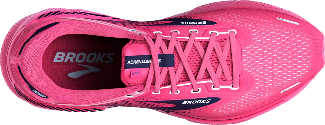 BROOKS Women's Adrenaline GTS 22 (684 - Rose/Peacoat/Kentucky Blue) 5 BROOKS Women's Adrenaline GTS 22 (684 - Rose/Peacoat/Kentucky Blue) - Image 5