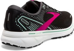 BROOKS Women's Ghost 14 (013 - Black/Pink/Yucca) -Saucony Store 120356 013 H Ghost 14