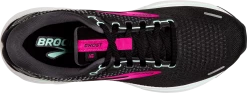 BROOKS Women's Ghost 14 (013 - Black/Pink/Yucca) -Saucony Store 120356 013 O Ghost 14