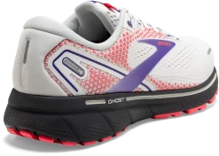 BROOKS Women's Ghost 14 (192 - White/Purple/Coral) -Saucony Store 120356 192 H Ghost 14