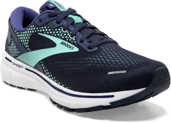 BROOKS Women's Ghost 14 (446 - Peacoat/Yucca/Navy) -Saucony Store 120356 446 A Ghost 14