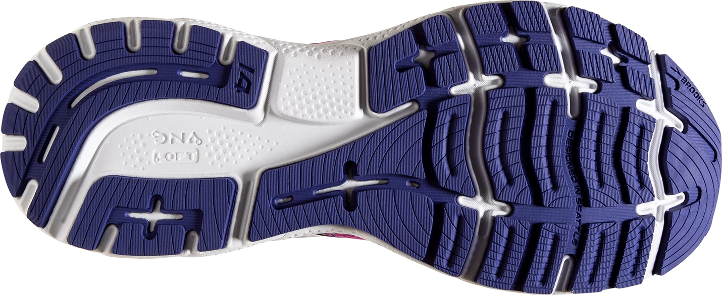 BROOKS Women's Ghost 14 (612 - Fuchsia/Yucca/Navy) 6 BROOKS Women's Ghost 14 (612 - Fuchsia/Yucca/Navy) - Image 6