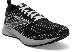 BROOKS Women's Levitate 5 (090 - Black/Grey/White) -Saucony Store 120357 090 A Levitate 5