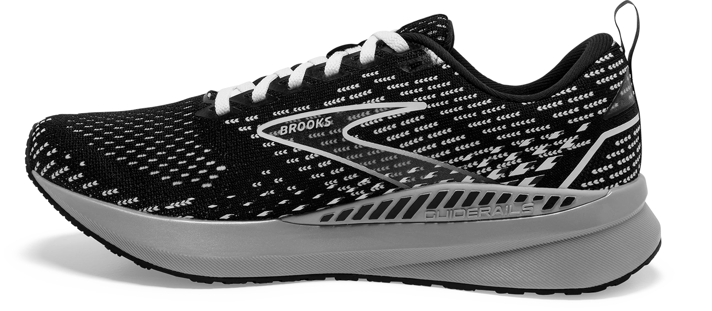 BROOKS Women's Levitate 5 GTS (090 - Black/Grey/White) 2 BROOKS Women's Levitate 5 GTS (090 - Black/Grey/White) - Image 2