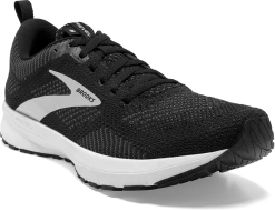 BROOKS Women's Revel 5 (036 - Black/Metallic/White) -Saucony Store 120361 036 A Revel 5