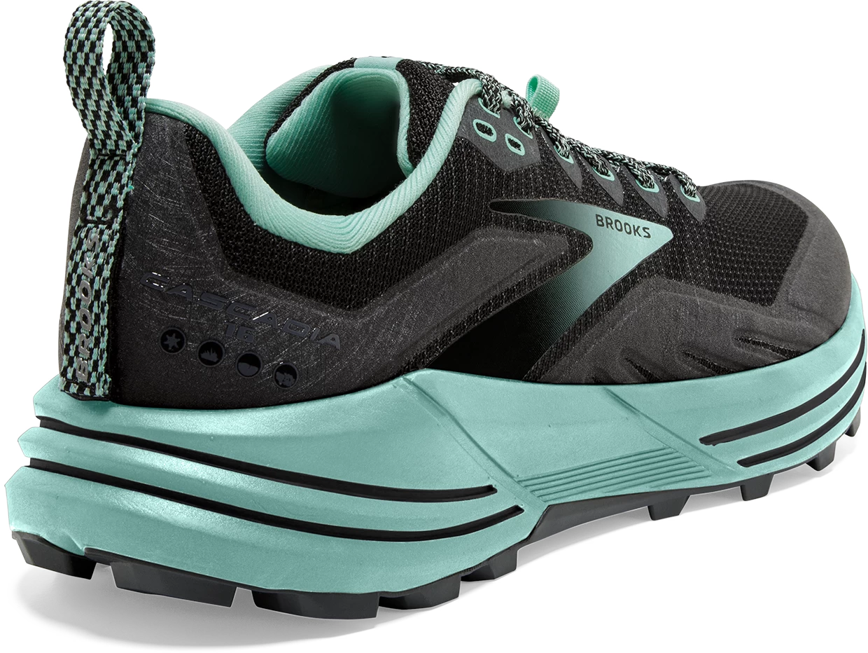 BROOKS Women's Cascadia 16 (049 - Black/Ebony/Yucca) 4 BROOKS Women's Cascadia 16 (049 - Black/Ebony/Yucca) - Image 4