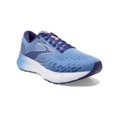 BROOKS Women’s Glycerin 20 (478 - Blissful Blue/Peach/White) -Saucony Store 120369 478 a glycerin 20 womens neutral cushion running shoe