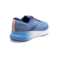 BROOKS Women’s Glycerin 20 (478 - Blissful Blue/Peach/White) -Saucony Store 120369 478 h glycerin 20 womens neutral cushion running shoe