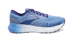 BROOKS Womenâs Glycerin 20 (478 - Blissful Blue/Peach/White)