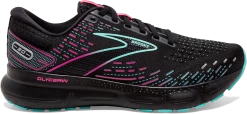 BROOKS Womenâs Glycerin 20 (005 - Black/Blue Light/Pink)