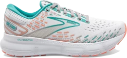 BROOKS Womenâs Glycerin 20 (061 - Oyster/Latigo Bay/Coral)