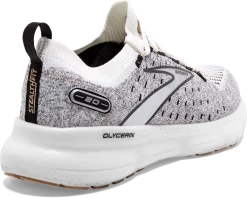 BROOKS Women's Glycerin 20 Stealthfit (163 - White/Black/Cream) 9 BROOKS Women's Glycerin 20 Stealthfit (163 - White/Black/Cream) -Saucony Store 120372 163 H Glycerin StealthFit 20