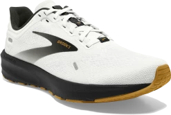 BROOKS Women’s Launch 9 (121 - White/Black/Tan) -Saucony Store 120373 121 A Launch 9