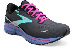 BROOKS Women's Ghost 15 (079 - Black/Blue/Aruba) -Saucony Store 120380 079 A Ghost 15