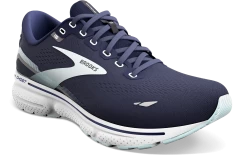 BROOKS Women's Ghost 15 WIDE (450 - Peacoat/Pearl/Salt Air) -Saucony Store 120380 450 A Ghost 15 361b11cc bb77 4998 b892 5a0f723416eb