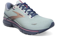 BROOKS Women's Ghost 15 (492 - Spa Blue/Neo Pink/ Copper) -Saucony Store 120380 492 A Ghost 15