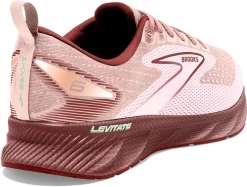 BROOKS Women's Levitate 6 (662 - Peach Whip/Pink) 9 BROOKS Women's Levitate 6 (662 - Peach Whip/Pink) -Saucony Store 120383 662 H Levitate 6