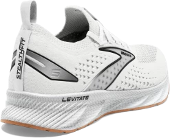 BROOKS Women's Levitate Stealthfit 6 (170 - White/Bran) -Saucony Store 120385 170 H Levitate StealthFit 6