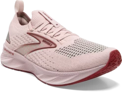 BROOKS Women's Levitate Stealthfit 6 (662 - Peach Whip/Pink) -Saucony Store 120385 662 A Levitate StealthFit 6