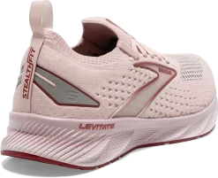 BROOKS Women's Levitate Stealthfit 6 (662 - Peach Whip/Pink) -Saucony Store 120385 662 H Levitate StealthFit 6