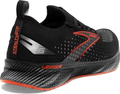 BROOKS Men's Levitate Stealthfit 6 (090 - Black/Spicy Orange) -Saucony Store 18539219 A174 4898 A0E6 EA412F5DE4A0