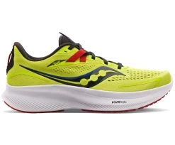 Saucony Men's Ride 15 (25 - Acid Lime/Spice)