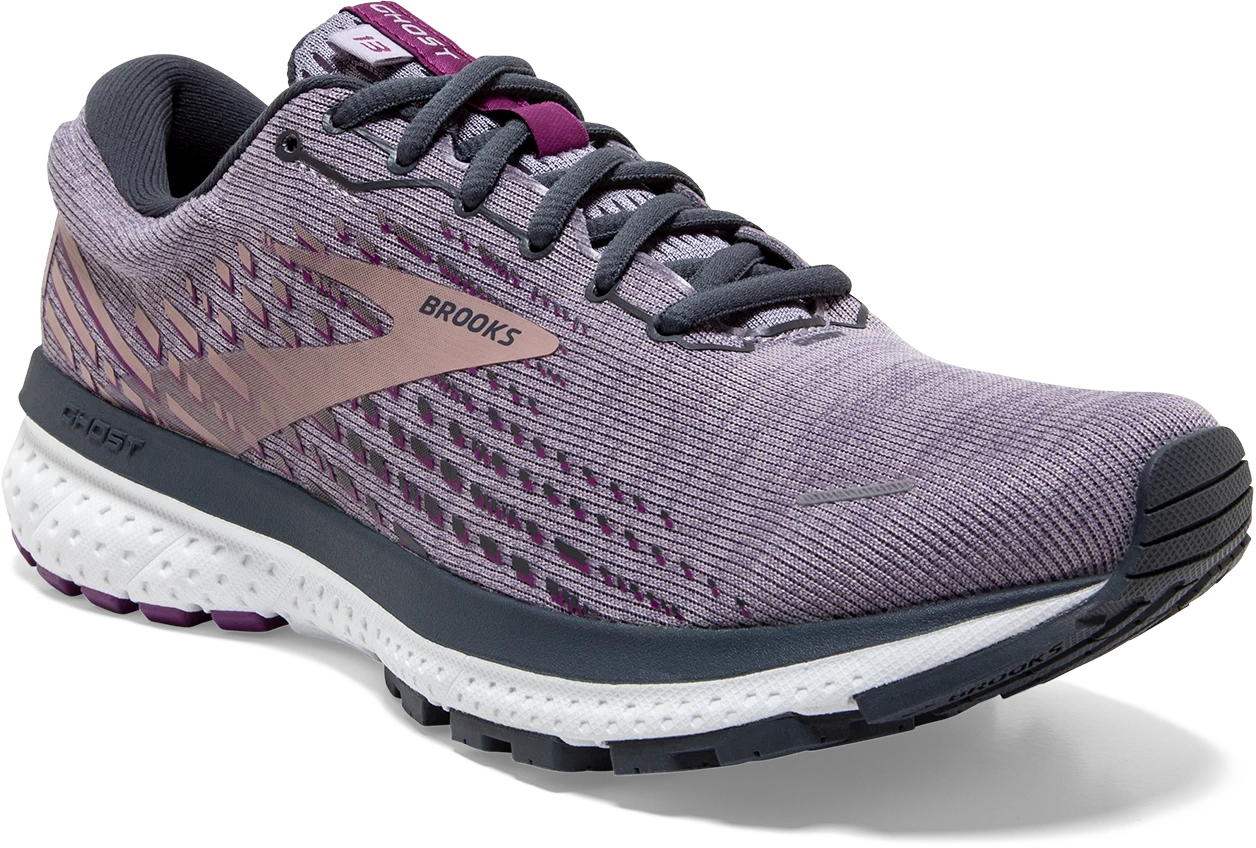 BROOKS Women's Ghost 13 (550 - Lavender/Ombre/Metallic) 1 BROOKS Women's Ghost 13 (550 - Lavender/Ombre/Metallic)
