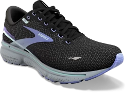 BROOKS Women's Ghost 15 (011 - Black/Jacaranda/Salt) -Saucony Store 1EE1251B 8062 4774 AD5B 967AA17B2764