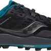 Saucony Women's Peregrine 10 GTX (2 - Black/Marine)