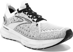 BROOKS Men’s Glycerin Stealthfit 20 (135 - White/Grey/Black) -Saucony Store 2140E548 69F0 4440 AED2 8F6BD5F8F056