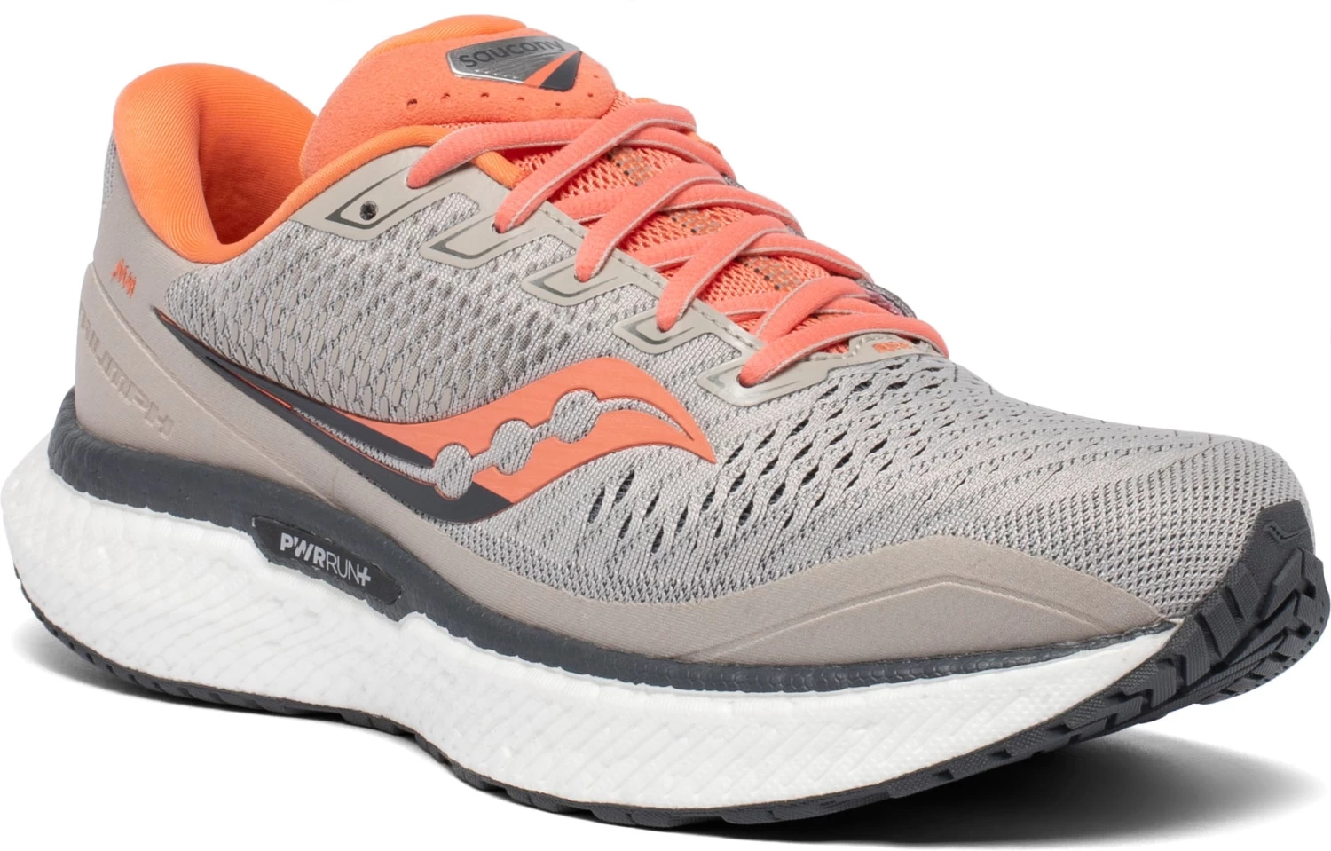 Saucony Women's Triumph 18 (30 - Moonrock/coral) 1 Saucony Women's Triumph 18 (30 - Moonrock/coral)