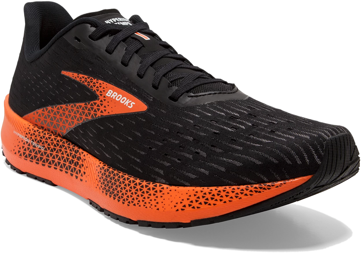 BROOKS Men’s Hyperion Tempo (064 - Black/Flame/Grey) 3 BROOKS Men’s Hyperion Tempo (064 - Black/Flame/Grey) - Image 3