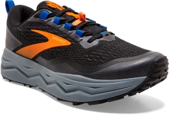 BROOKS Men's Caldera 5 (041 - Black/Orange/Blue) -Saucony Store 2BDC86E4 746C 4219 9061 34099649ACB3