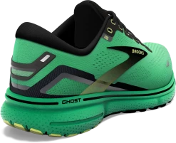 BROOKS Men's Ghost 15 (360 - Green/Black/Sharp Green) -Saucony Store 30941C07 8871 488D A92F 52ABAF6110D7