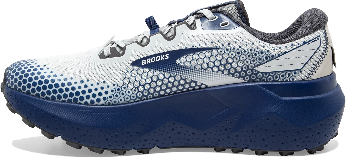 BROOKS Men’s Caldera 6 (071 - Oyster/Blue Depths/Pearl) 2 BROOKS Men’s Caldera 6 (071 - Oyster/Blue Depths/Pearl) - Image 2