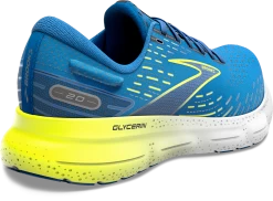 BROOKS Men’s Glycerin 20 (482 - Blue/Nightlife/White) -Saucony Store 374B2972 FAB1 42A3 8EF8 3BFDE6E34B06
