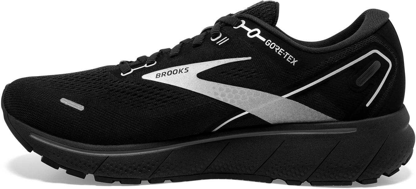BROOKS Men's Ghost 14 GTX (020 - Black/Black/Ebony) 2 BROOKS Men's Ghost 14 GTX (020 - Black/Black/Ebony) - Image 2