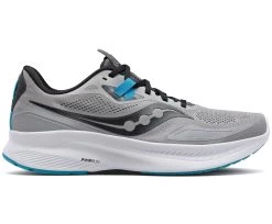 Saucony Men's Guide 15 (15 - Alloy/Topaz)