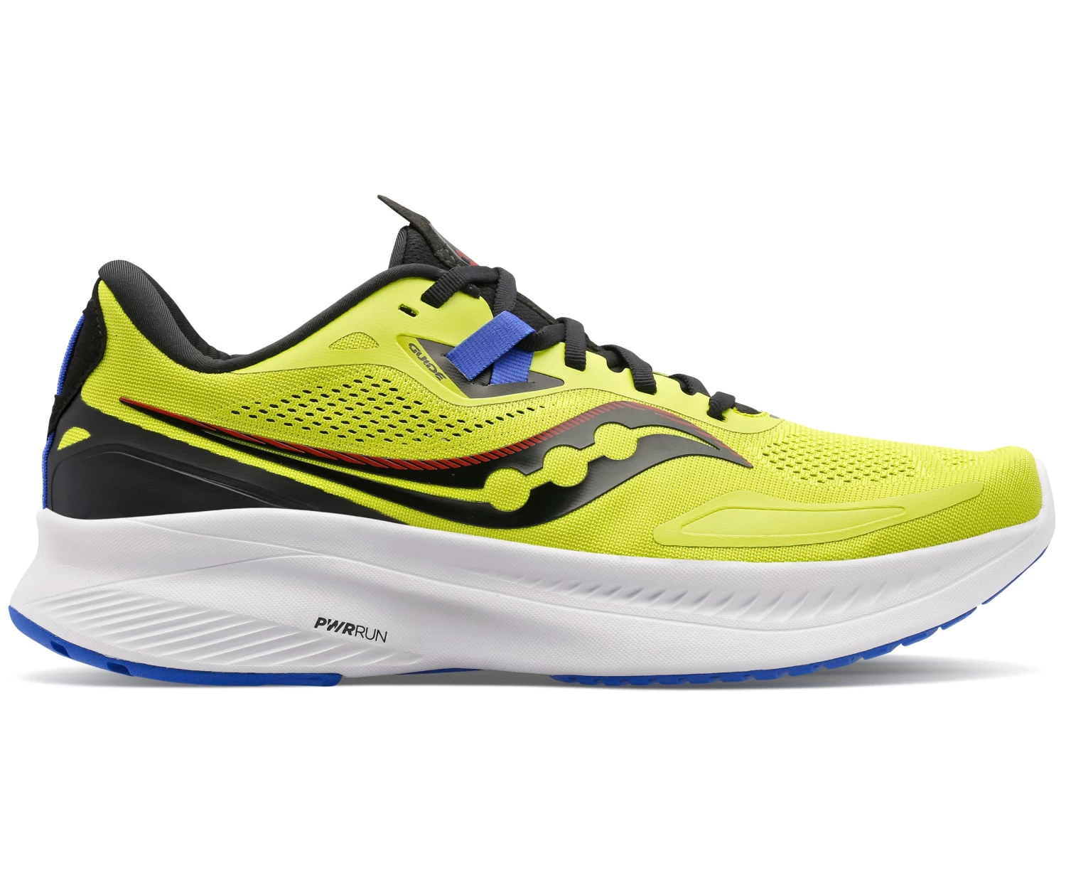 Saucony Men's Guide 15 (25 - Acid/Blue Raz) 1 Saucony Men's Guide 15 (25 - Acid/Blue Raz)