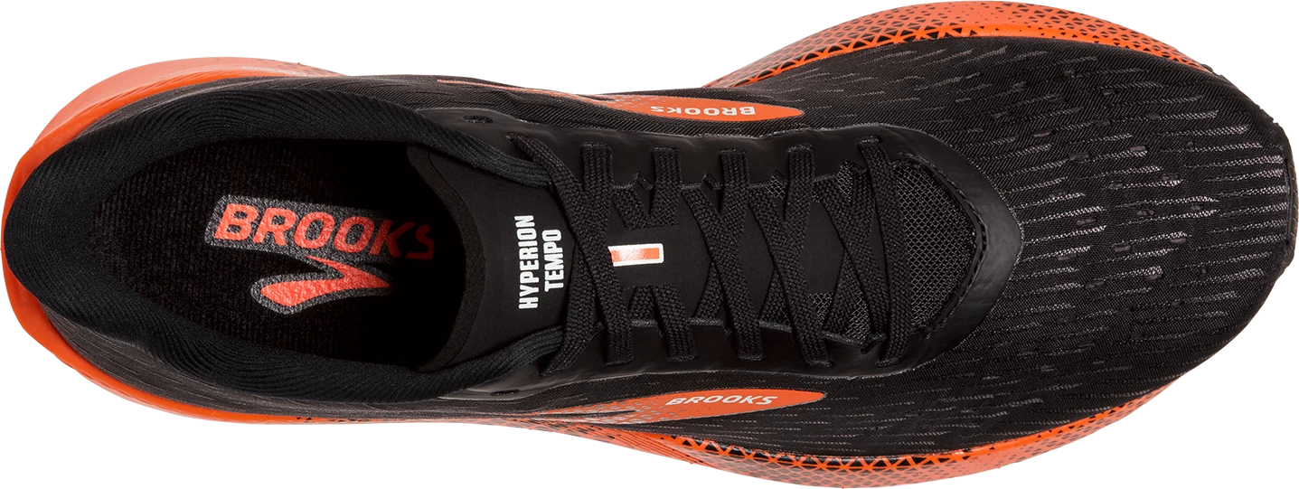 BROOKS Men’s Hyperion Tempo (064 - Black/Flame/Grey) 5 BROOKS Men’s Hyperion Tempo (064 - Black/Flame/Grey) - Image 5