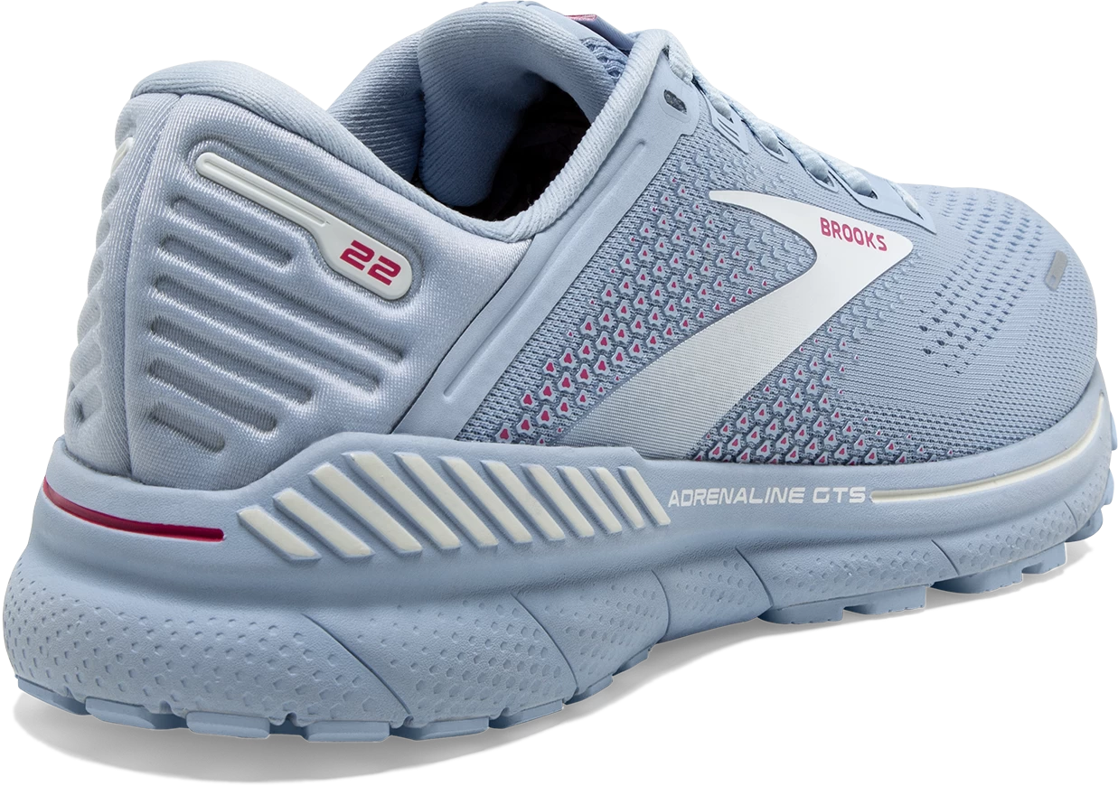 BROOKS Women's Adrenaline GTS 22 (427 - Kentucky Blue/White/Rose) 4 BROOKS Women's Adrenaline GTS 22 (427 - Kentucky Blue/White/Rose) - Image 4