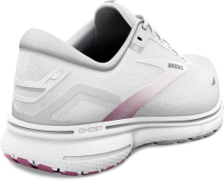 BROOKS Women's Ghost 15 (195 - White/Oyster/Viola) -Saucony Store 7138C12A FB8A 46A1 8E62 2A1A6A62BFAC