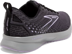 BROOKS Women's Levitate 5 (080 - Ebony/Black/Lilac) -Saucony Store 72EA1425 8B05 4842 B164 0DAF2B3E4735