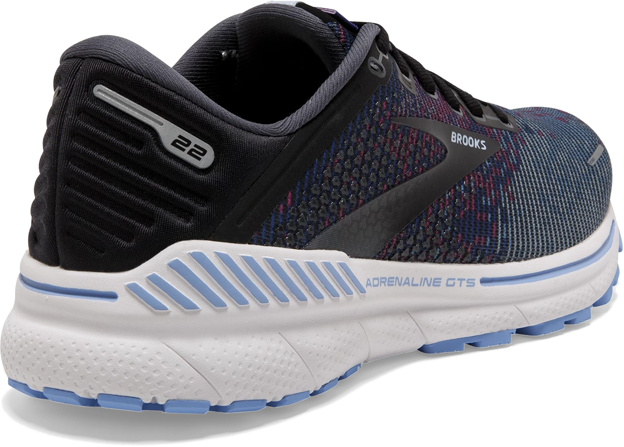 BROOKS Women’s Adrenaline GTS 22 “Pixel Pack” (523 - Lavender/Black/Grey) 4 BROOKS Women’s Adrenaline GTS 22 “Pixel Pack” (523 - Lavender/Black/Grey) - Image 4